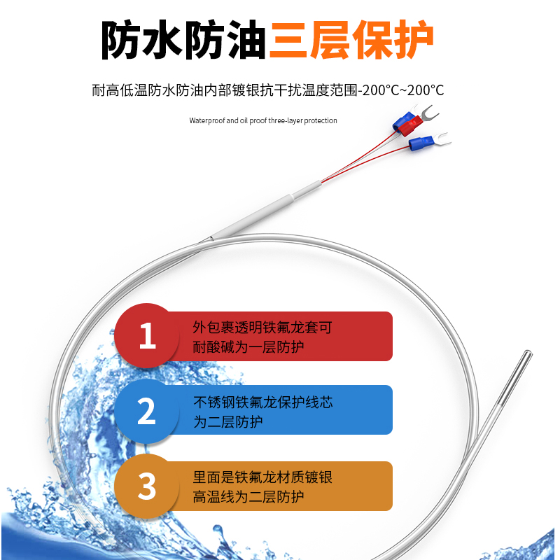 鐵氟龍熱電阻12_http://www.gzyuanda.com_溫度儀表_第2張